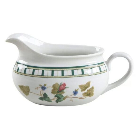 Lenox China Gravy Boat Summer Terrace Pattern Replacement Collector - Picture 1 of 8
